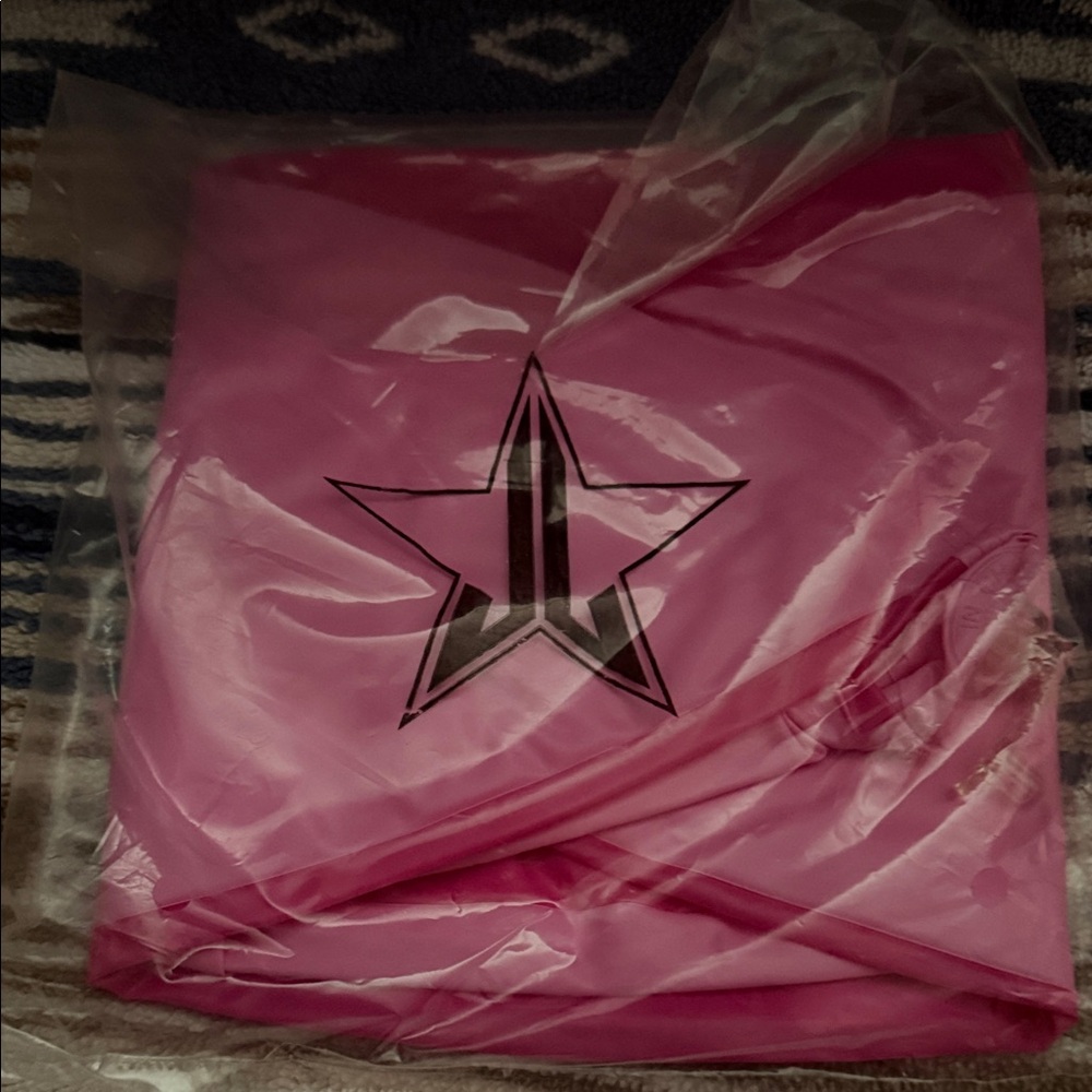 Jeffree Star Pink Star Logo Bag